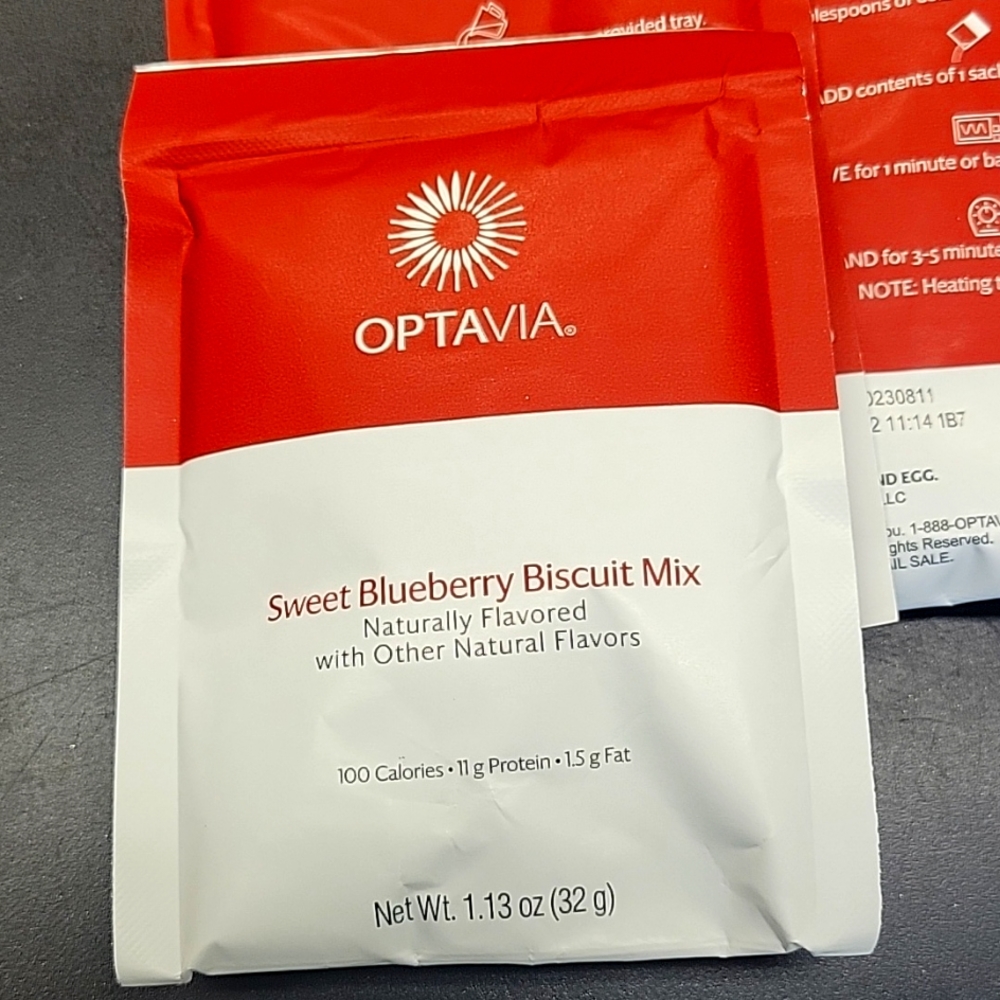 Optavia sweet blueberry biscuit mix